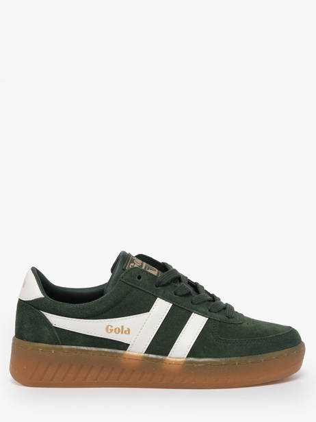Sneakers Grandslam Uit Leder Gola Groen women CLA589